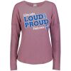 3077 Ladies' Extra Soft Tri-Blend Longsleeve Thumbnail